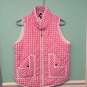 Styleholic Pink/White Checkered Vest